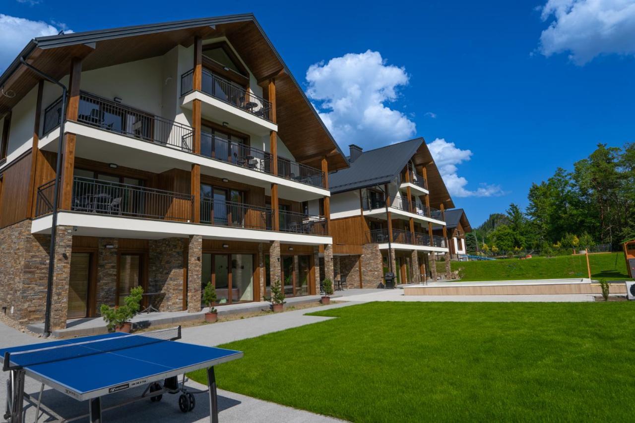 Apartamenty Mariza Szczawnica Jaworki: Mountain Retreat with Heated Pool & Sauna Exterior photo